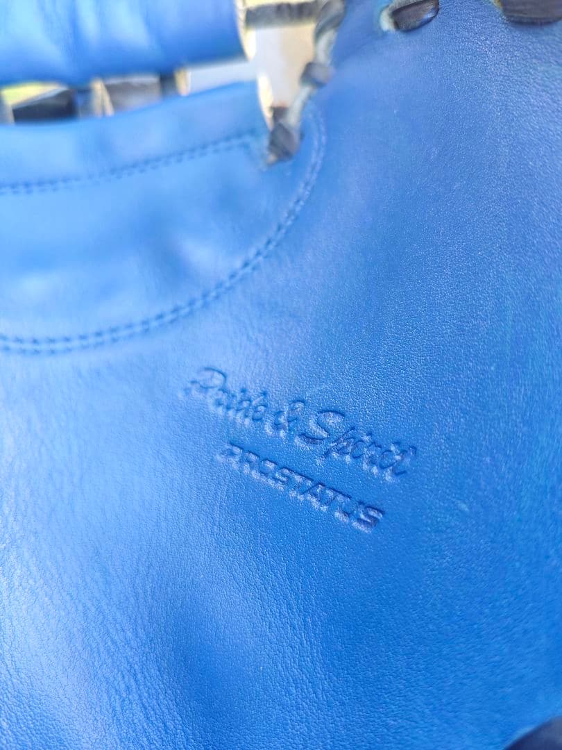 ZETT プロステイタス少年軟式用キャッチャーミット小林誠司モデルブルー　ゼット