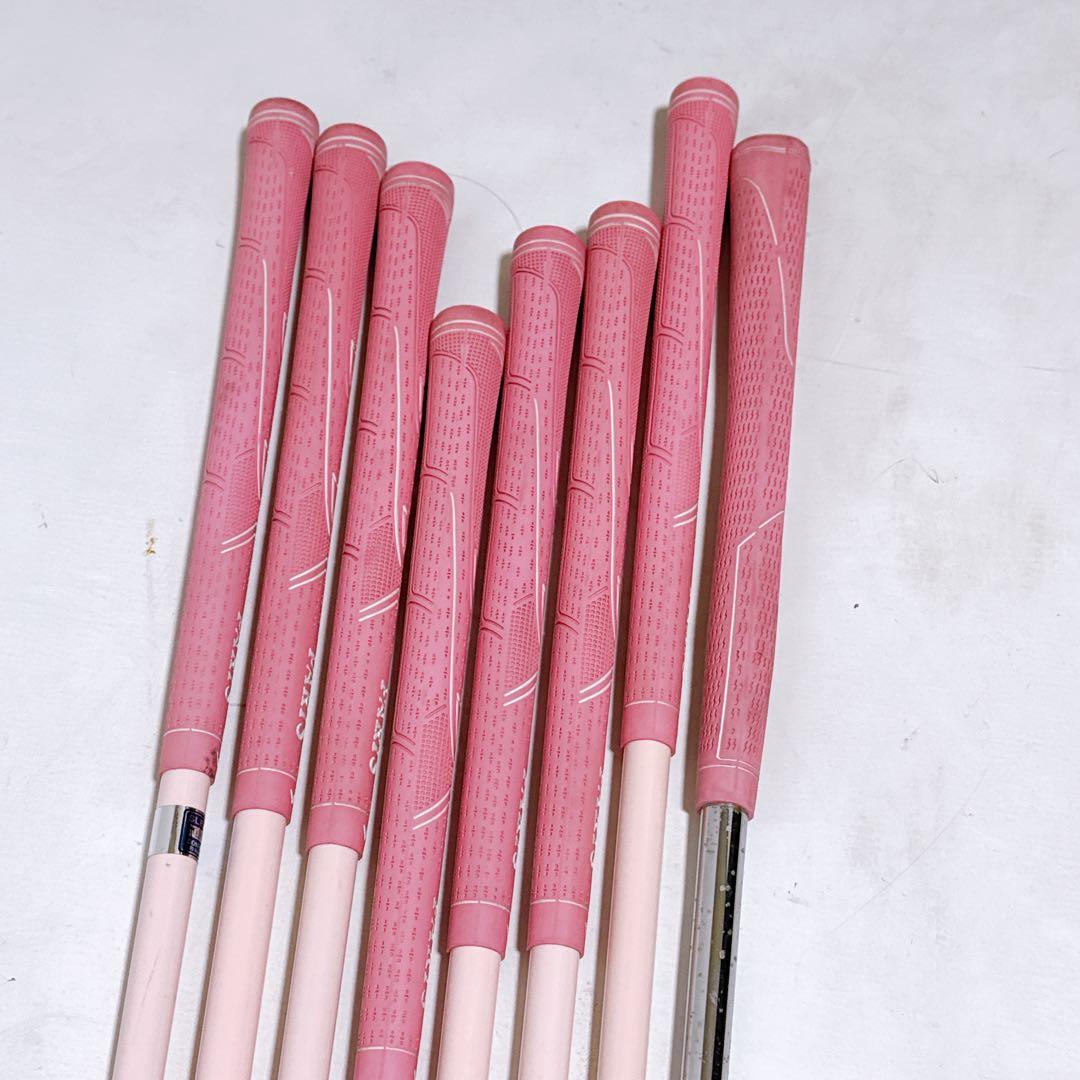 PARIS 400 パリス ゴルフクラブセット レディース ピンク 8本
