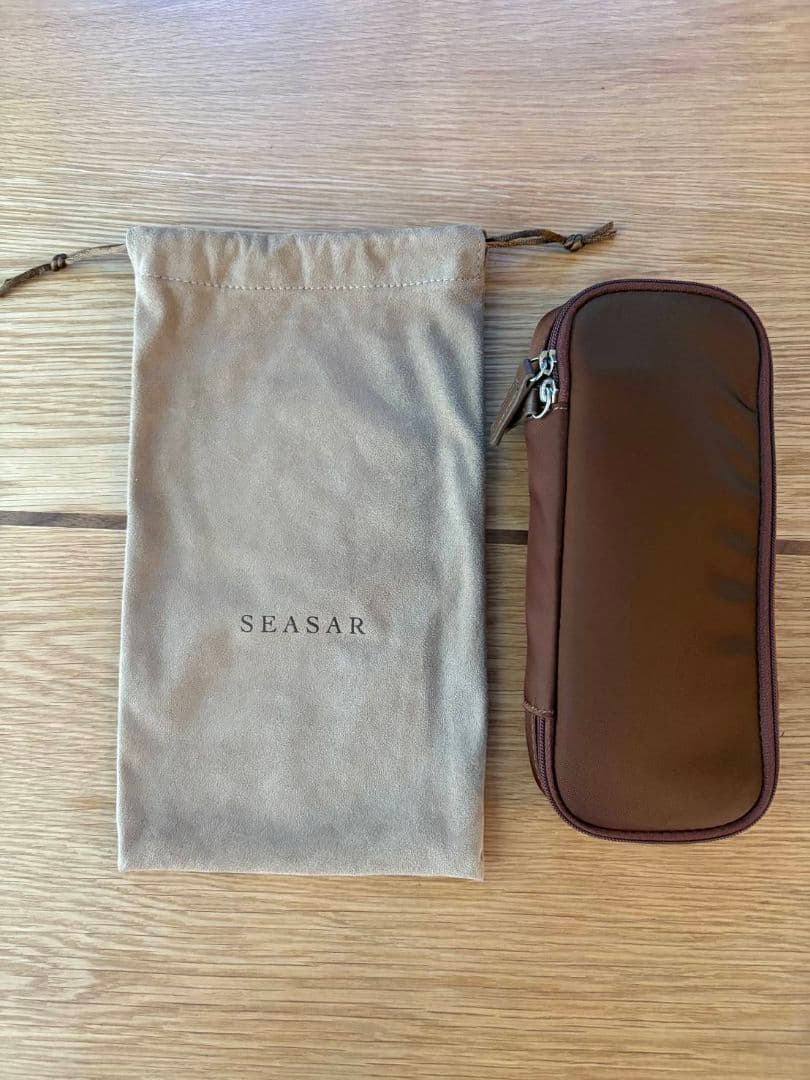 SEASAR オクトフォールドペンケース カルロスナイロン ブラウン