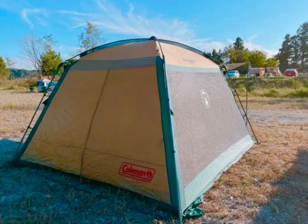 【極美品】コールマンテント スリーポールスクリーンタープ ★大人気タープ★
