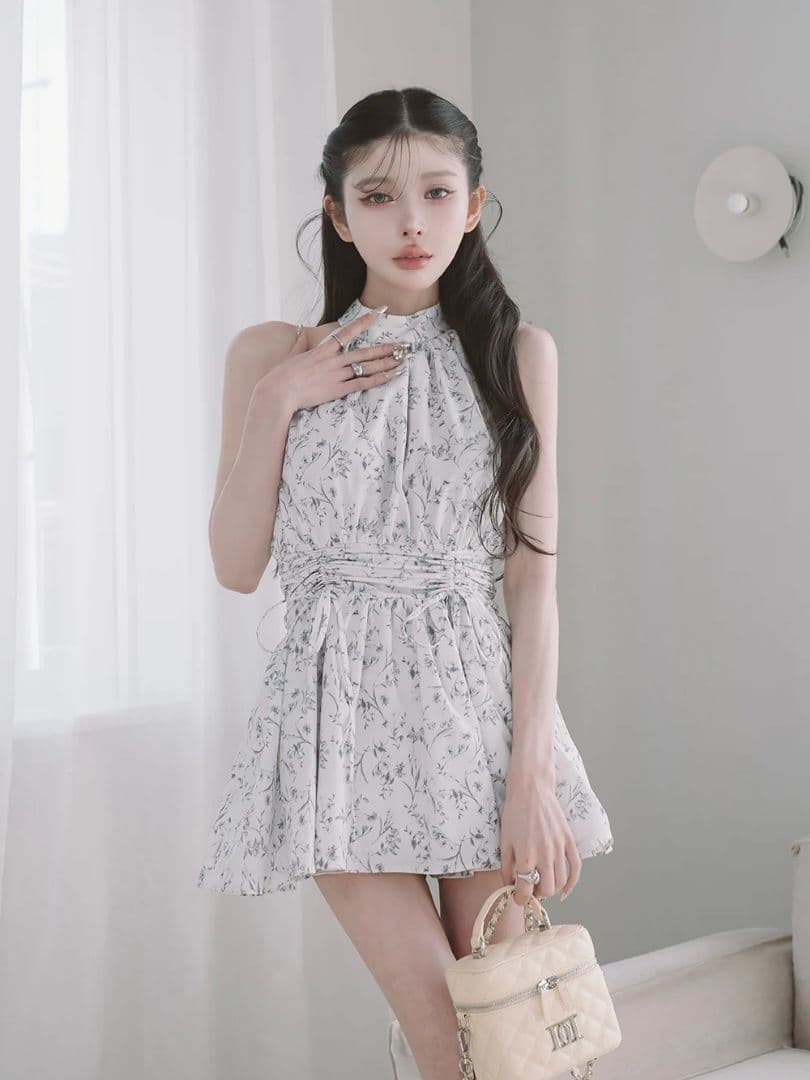 【当日発送】Darich ダーリッチ アメスリギャザーフレアミニワンピース FL