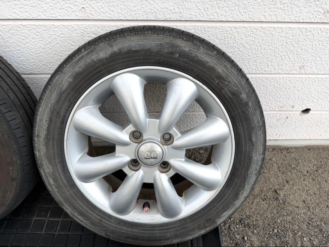 ララパーム14インチ　アルミホイールタイヤ付き4本セット