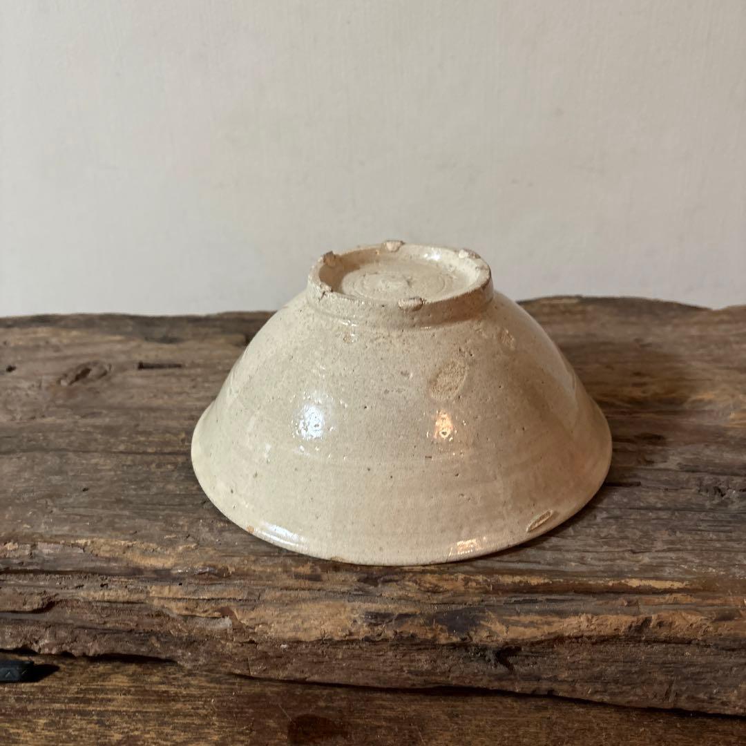 李朝　鉢　大茶碗　堅手　白磁　高麗　朝鮮古陶磁 民芸　古道具　骨董　アンティーク