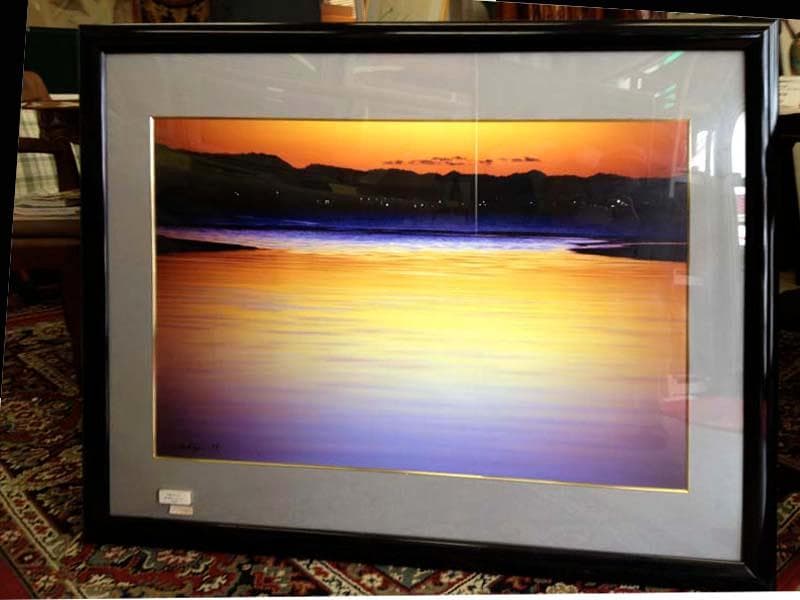 期間限定特価！　限定品 個展作　房総　特大芸術写真 　館山　高級額