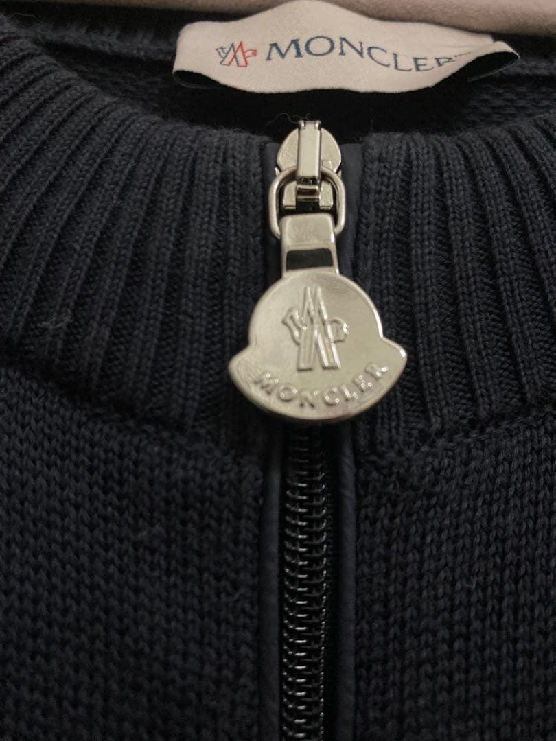 【美品】Moncler kids ニットダウンカーディガン　140cm