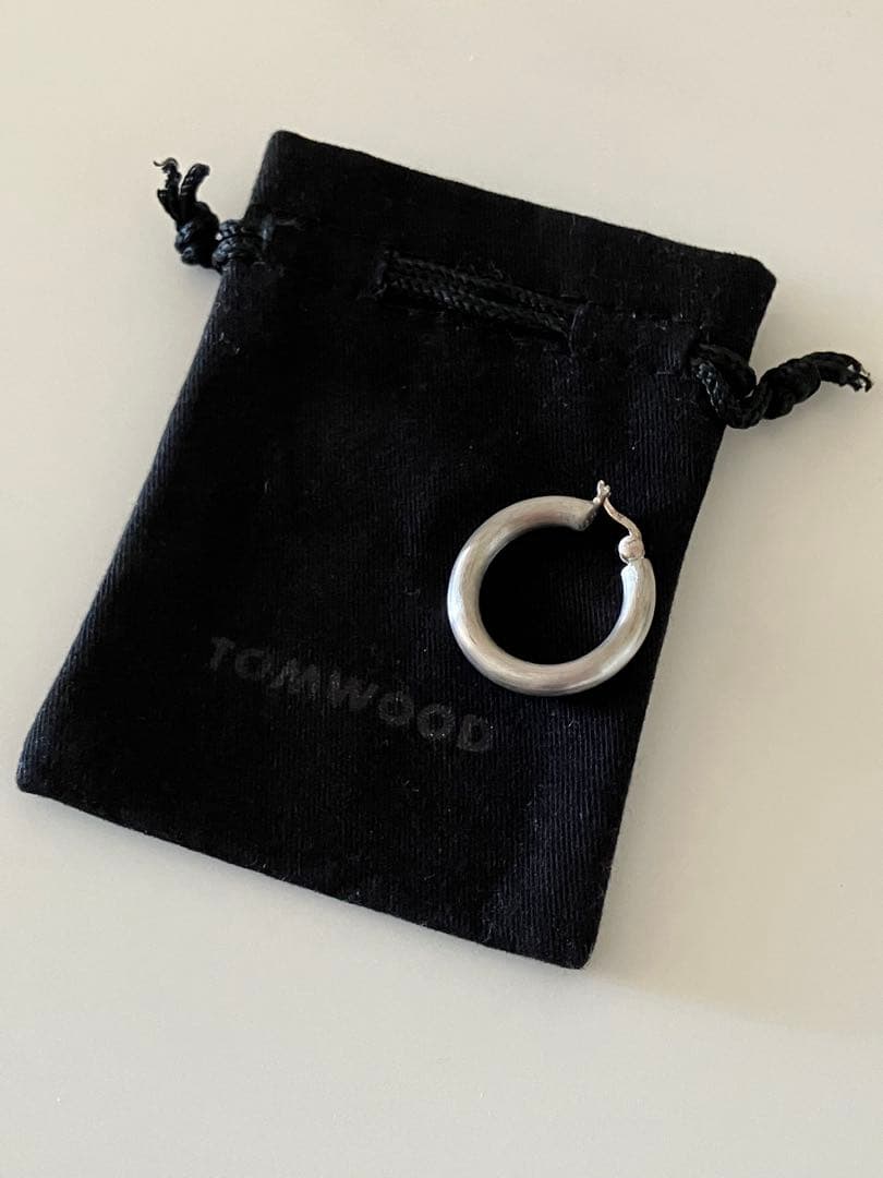 TOMWOOD シルバー ピアス(片耳用)