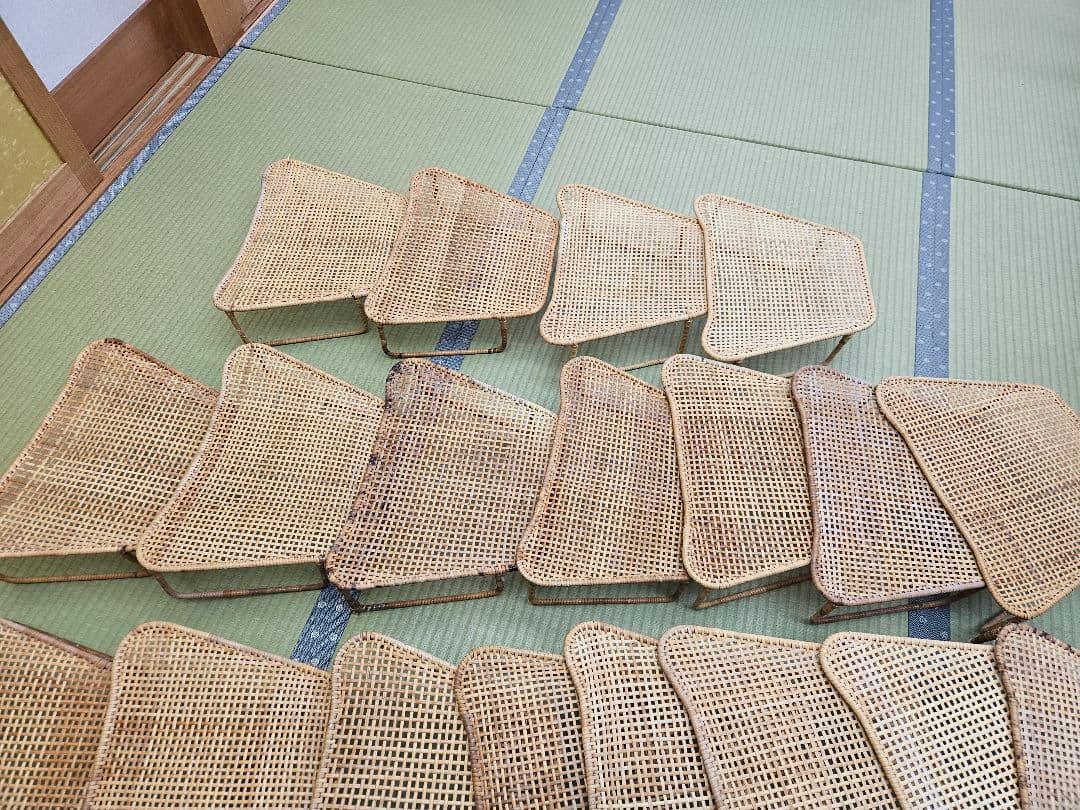 正座椅子　籐　20個