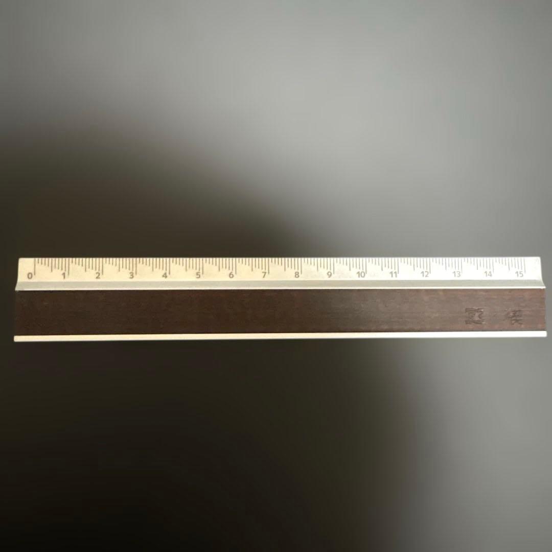 〈限定〉Riga（リーガ）銘木定規　工房楔　スネークウッド