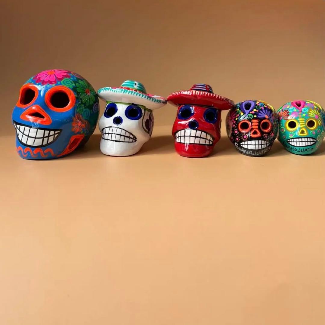 メキシコ　スカル ドクロ　5個セット