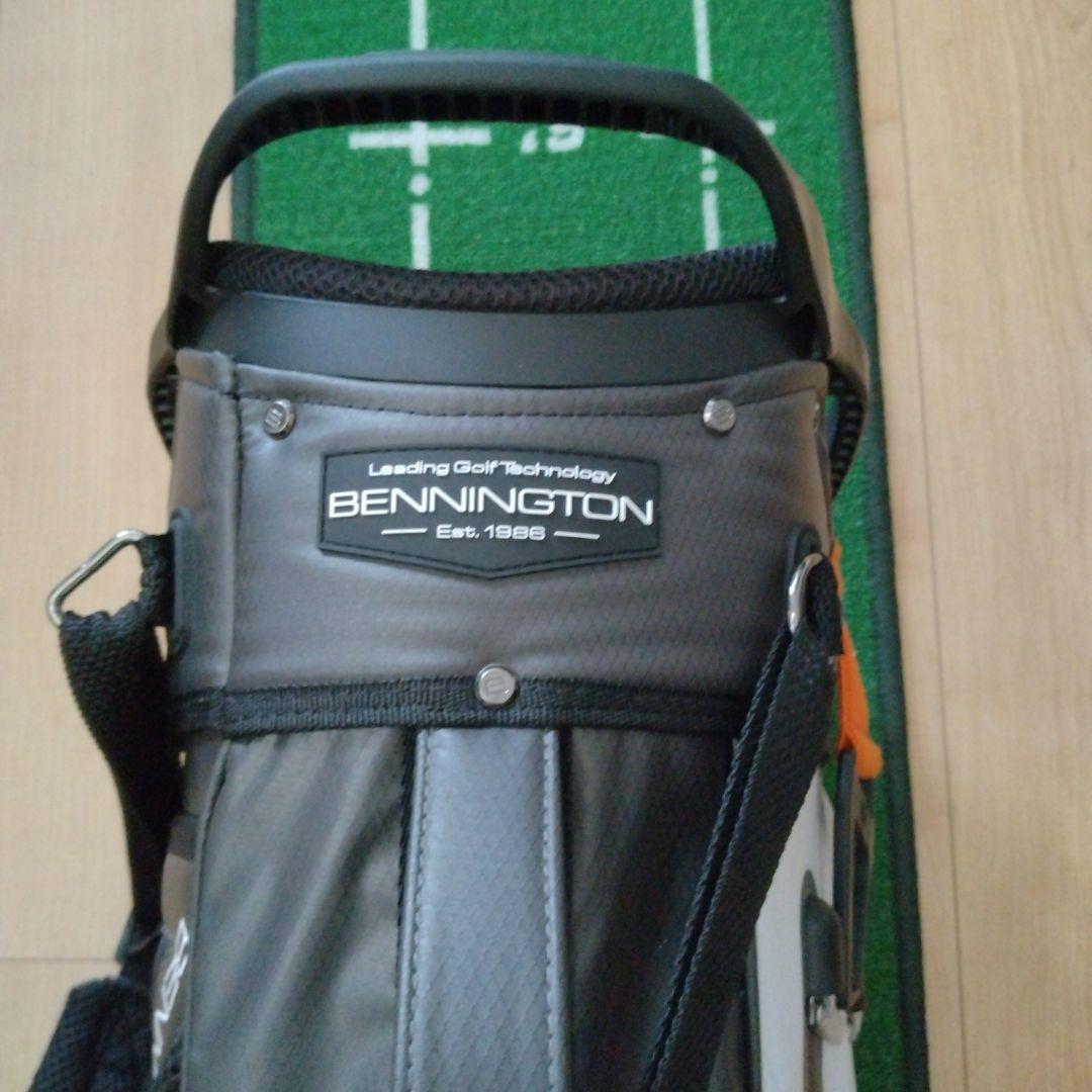BENNINGTON キャディバッグ ブラック・オレンジ
