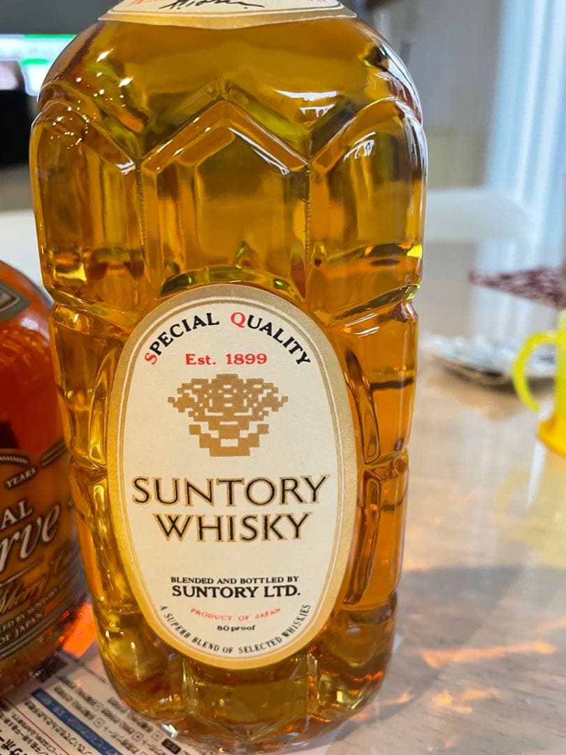「古酒」「希少」「終盤」サントリー ウイスキー 辛口 4本