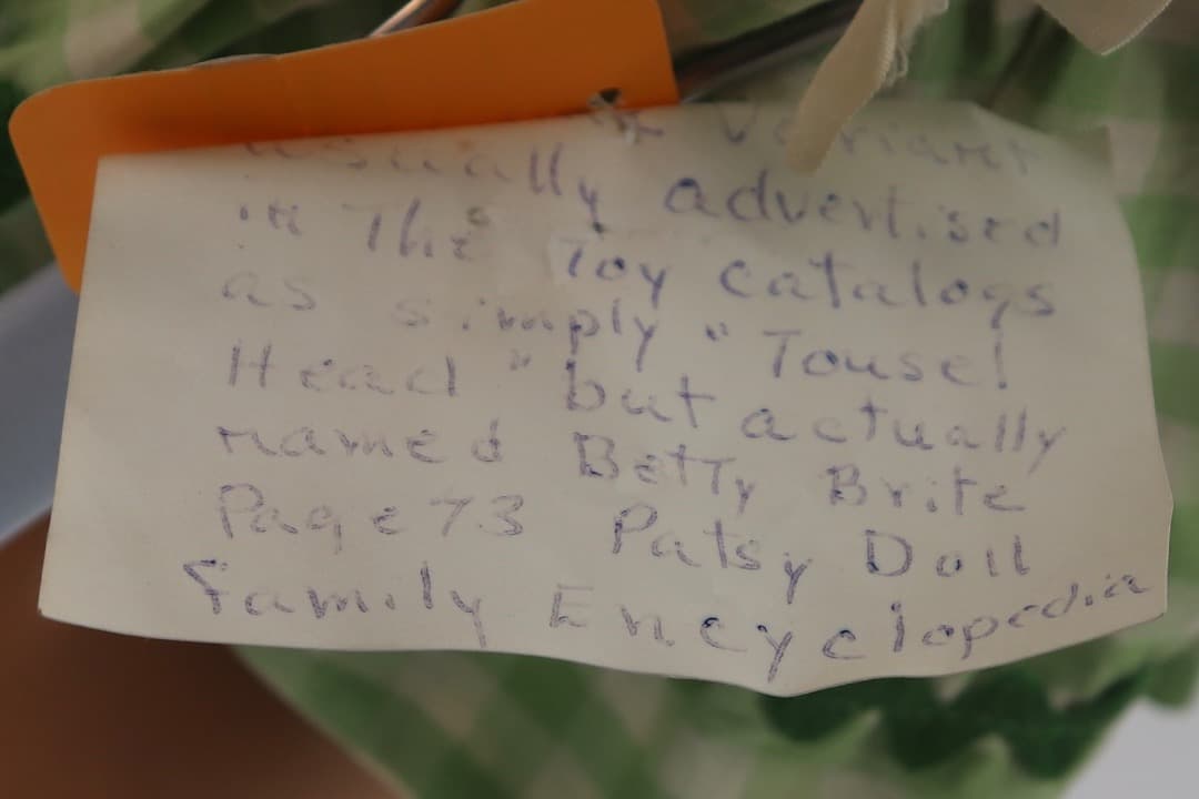 ビンテージ・コンポジション人形 パッツィー・ドール Bettty Brite