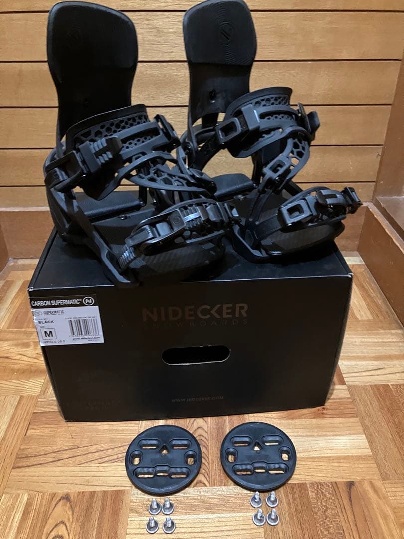 【最終値下げ】Nidecker Carbon Supermatic M ブラック