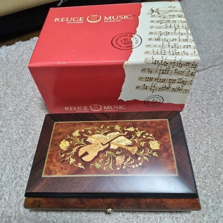 最終値引-(希少) REUGE オルゴール 療法用の限定品 72弁