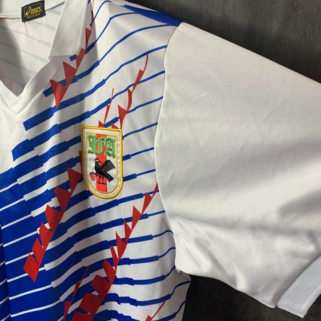 【★ドーハの悲劇】 古着 サッカー 日本代表 94年 ユニフォーム 炎 アウェイ