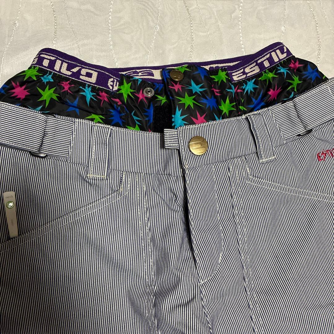 SISTA ESTIVO フード付きレッドスノーボードウェア上下