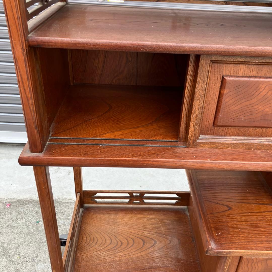 唐木家具 銘木 茶箪笥 飾り棚 中国骨董 サイドボード ビンテージ ヴィンテージ