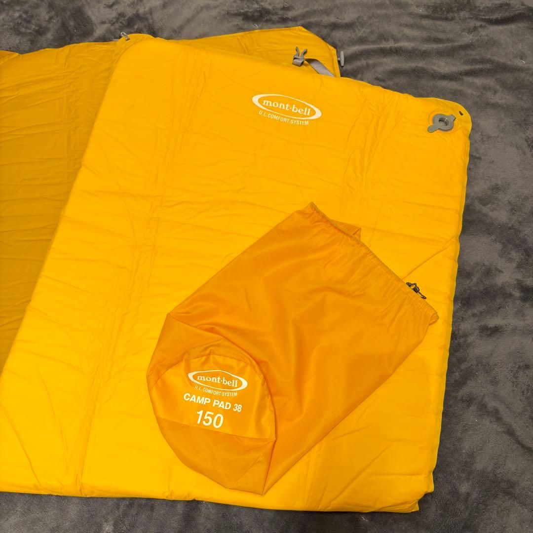 mont-bell モンベル CAMP PAD 38 スリーピングマット 150