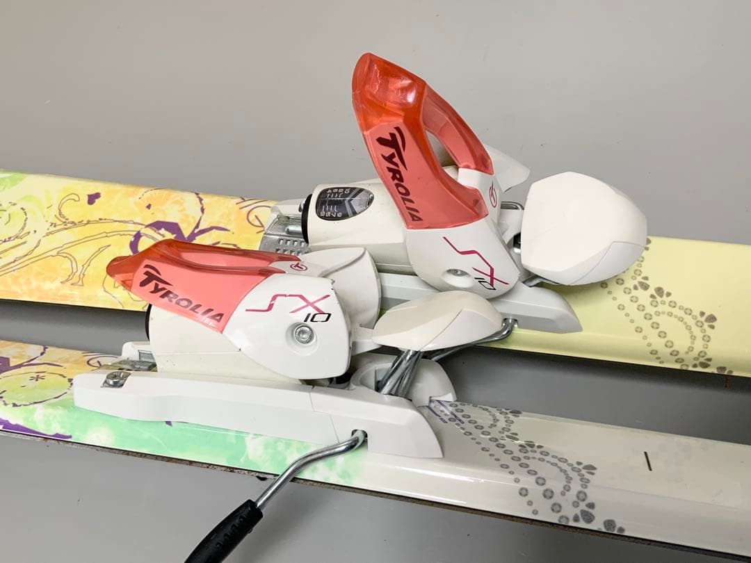 カービングスキー 4点セット　KAZAMA 板152cm／靴23.5cm