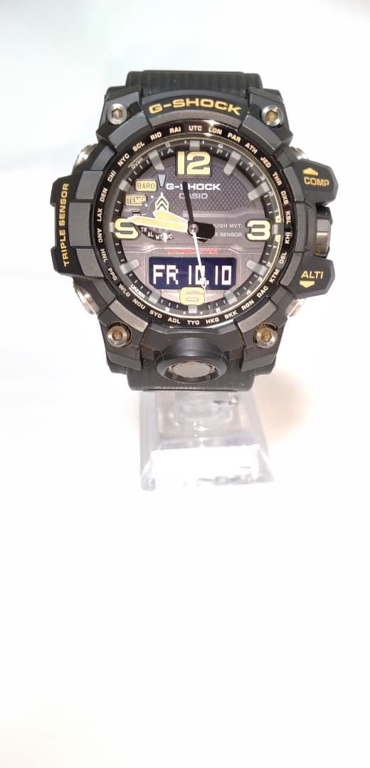 G-SHOCK GWG-1000-1A3JF ブラック ソーラー 黑色 光能驱动