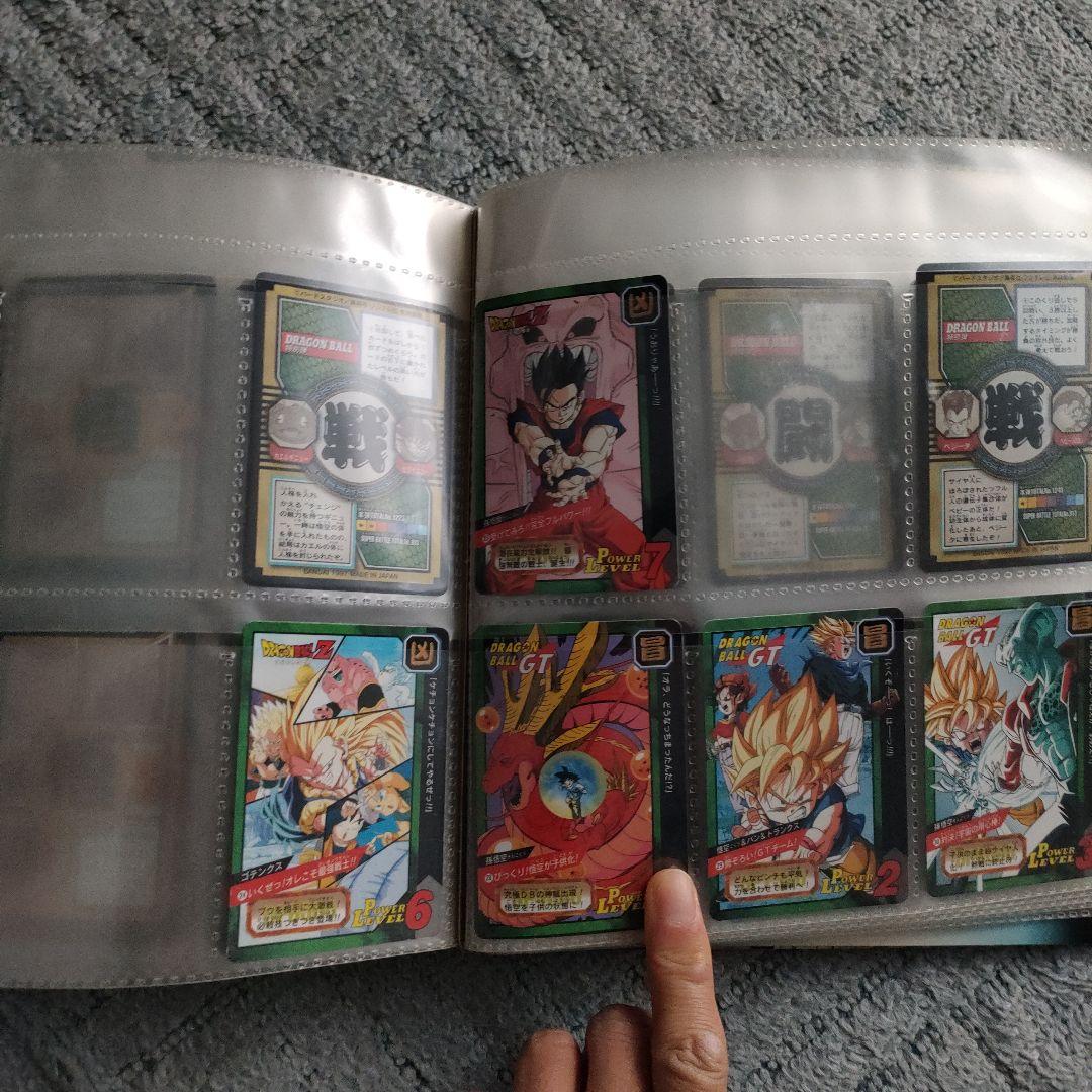 ドラゴンボールGT カードダス　ファイル付き
