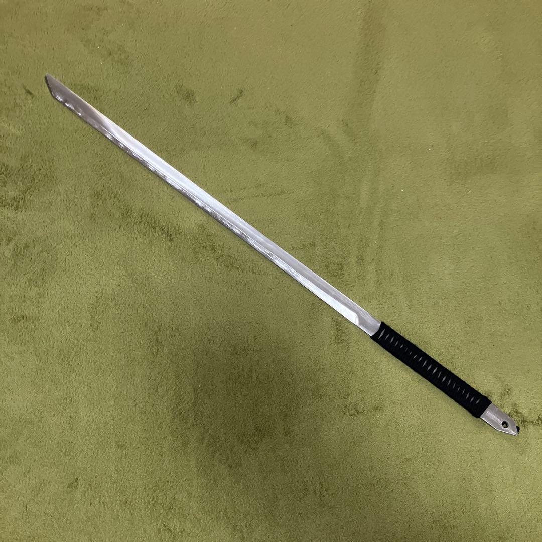 模造刀 直刀型 鉄削り出し（全長88cm／ハンドメイド／手作り模造刀）