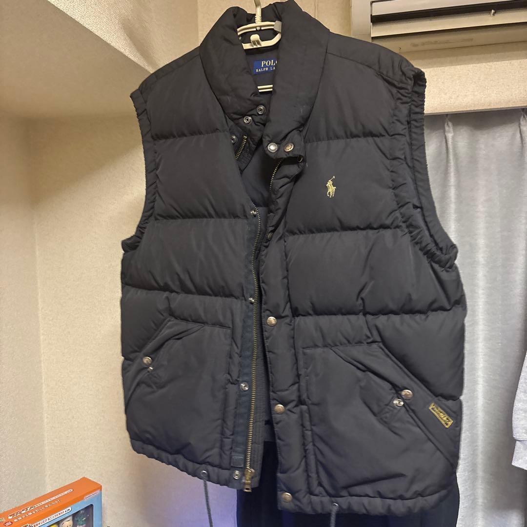 Polo Ralph Lauren 黒 ダウンベスト L