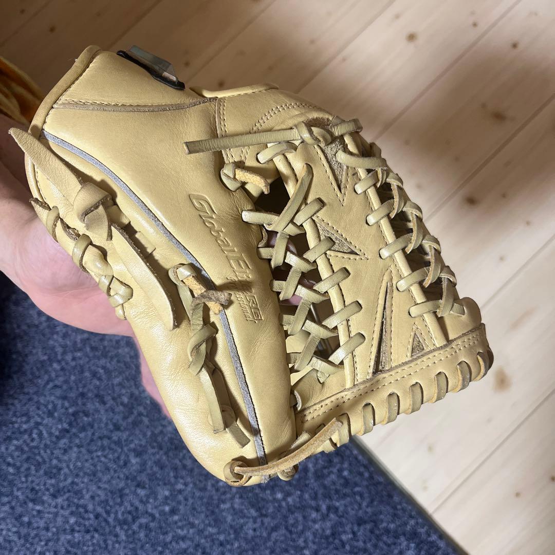 Mizuno Global Elite 軟式グローブ ベージュ