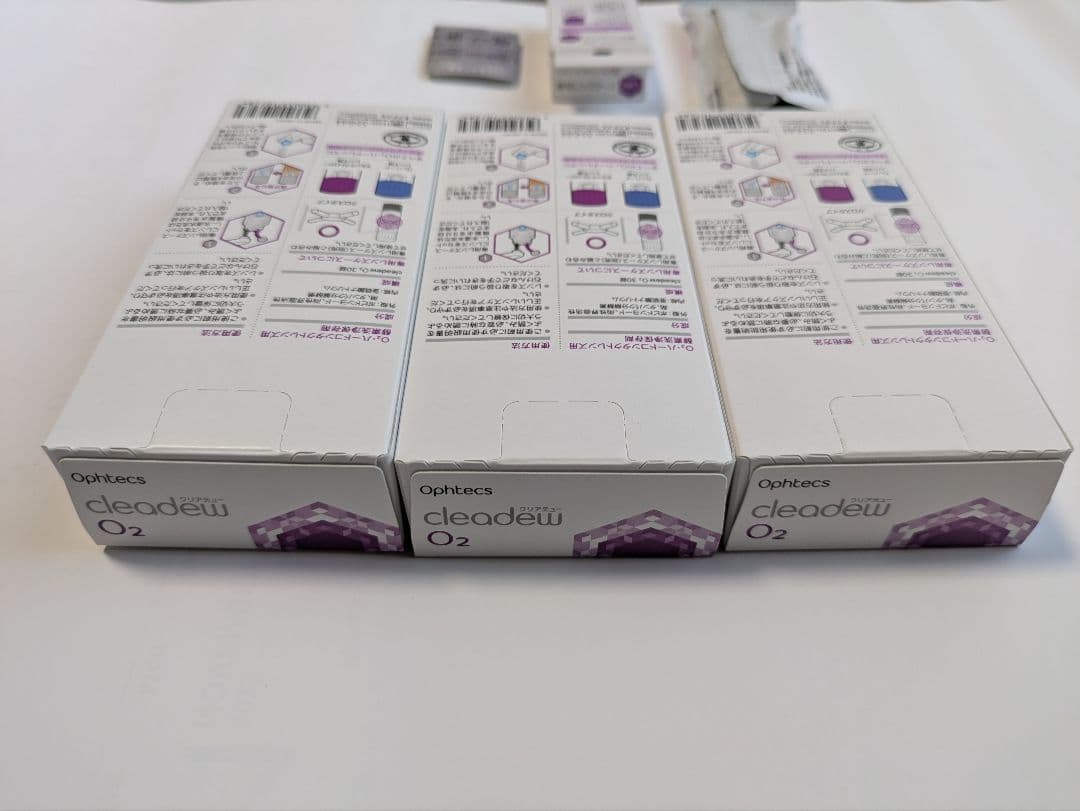 【新品】オフテクス クリアデュー O2 30日分 3箱セット＋おまけ
