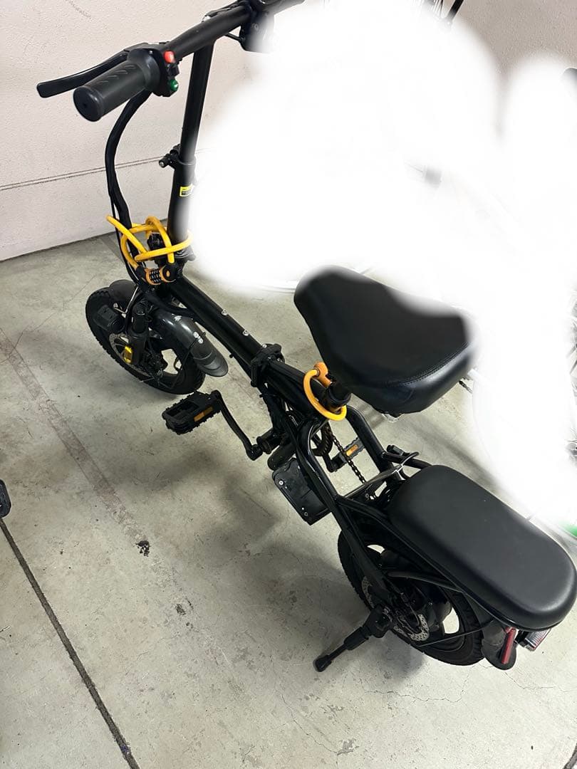 48V8AH 電動アシスト自転車 フルでは無いです。