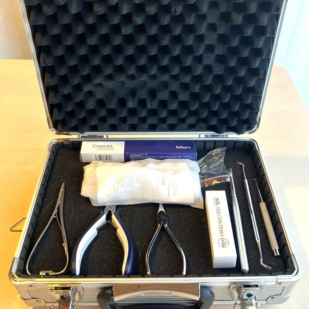 巻き爪矯正スターターセット アルミケース入り コレクティオ（インベントプラス）