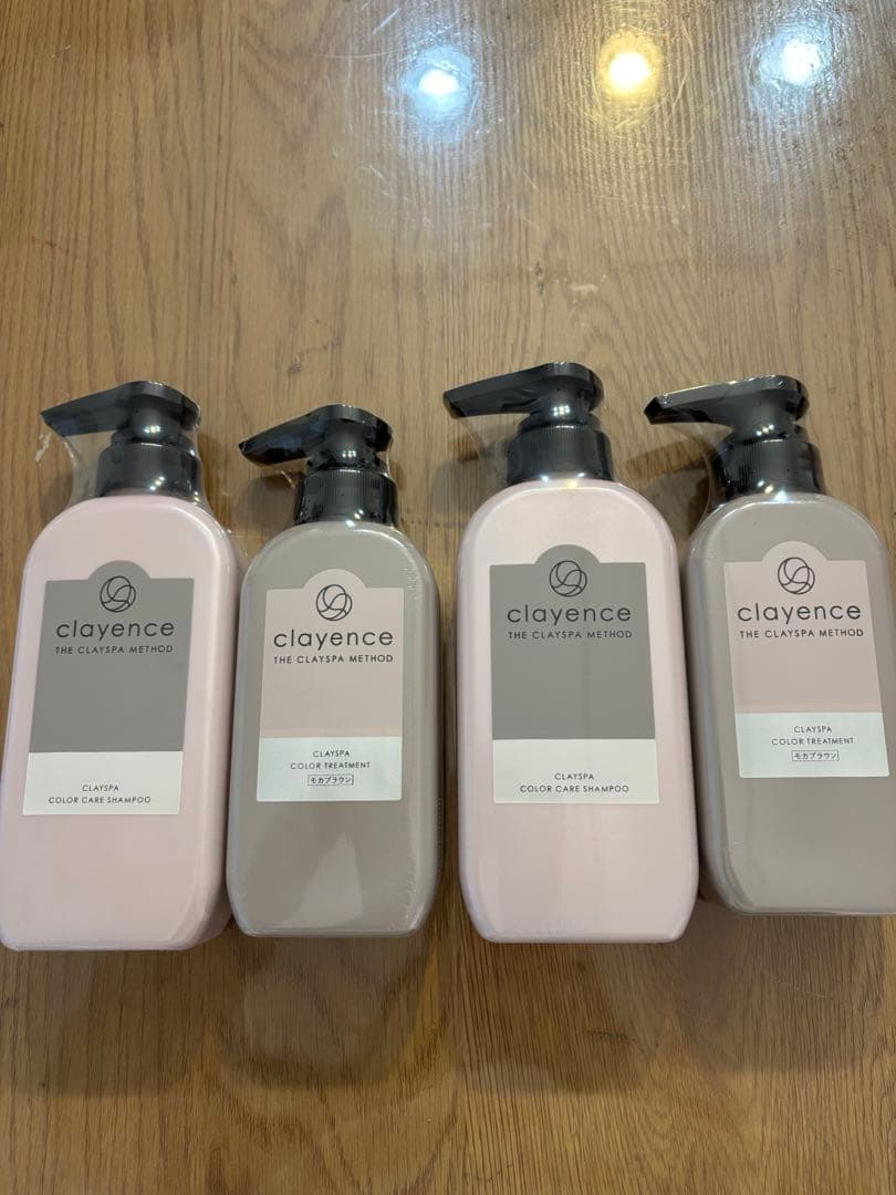 clayence カラーシャンプー 4本セット
