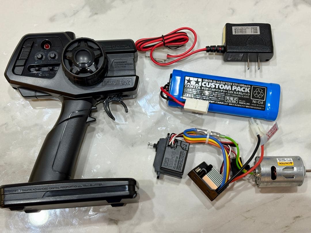 タミヤ プロポ・受信機・サーボ等セット