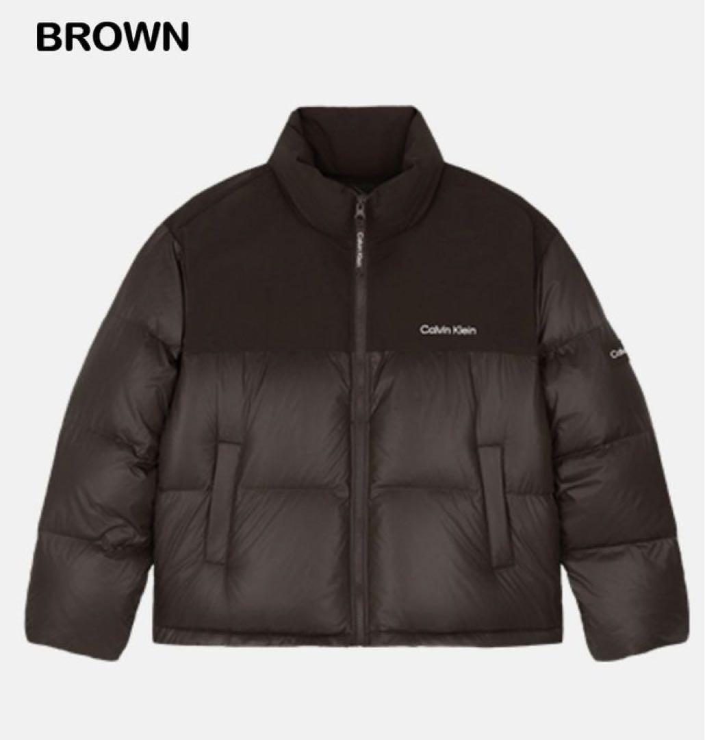   ブラウン ダウンジャケット