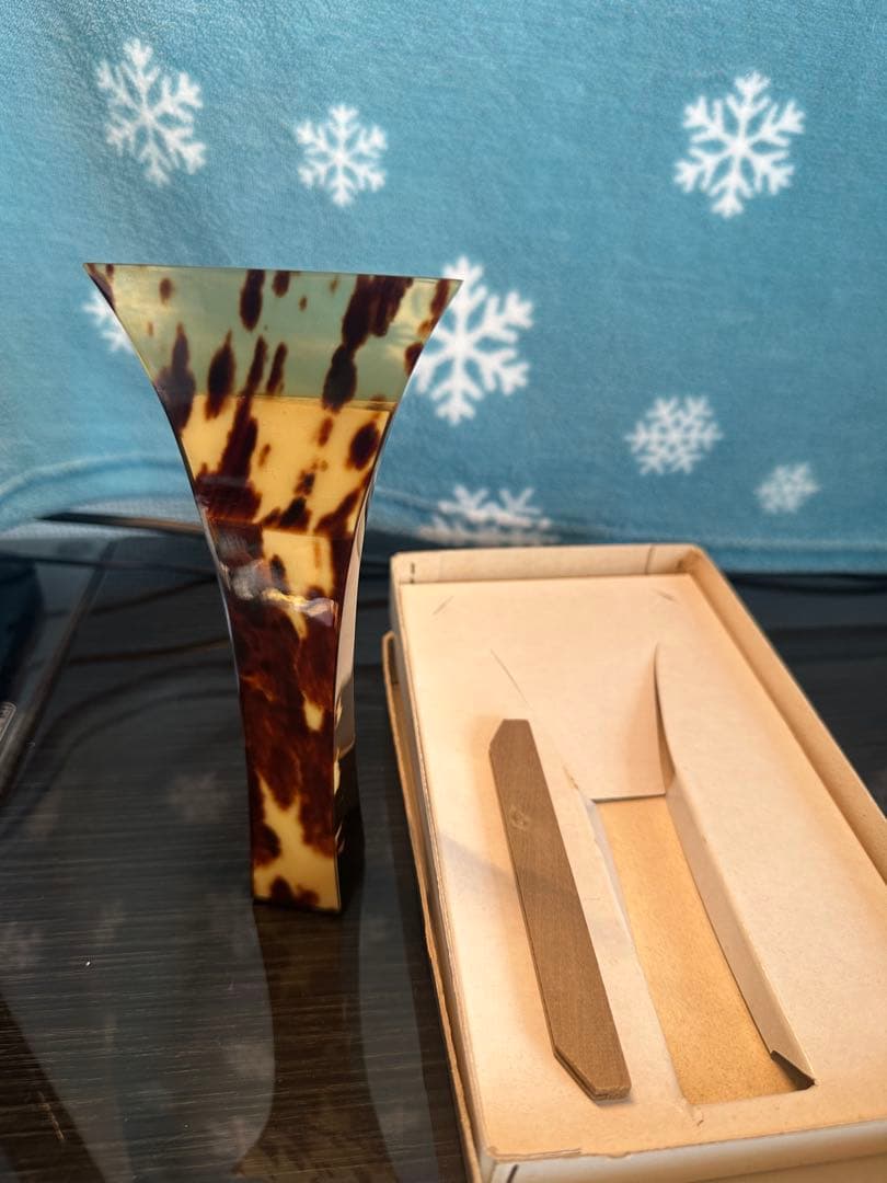 最終値下げ【美品・高級希少品】津軽三味線　バチ 本鼈甲撥　全鼈甲仕様