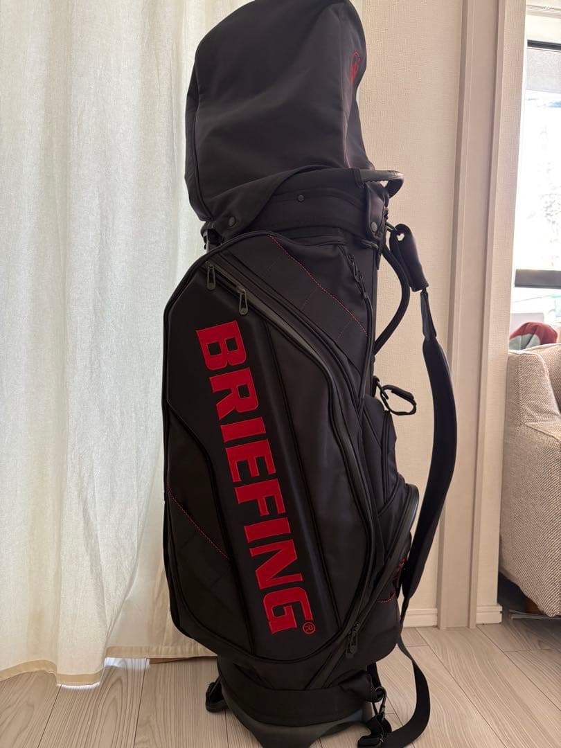 【美品】BRIEFING キャディバッグ ブラック