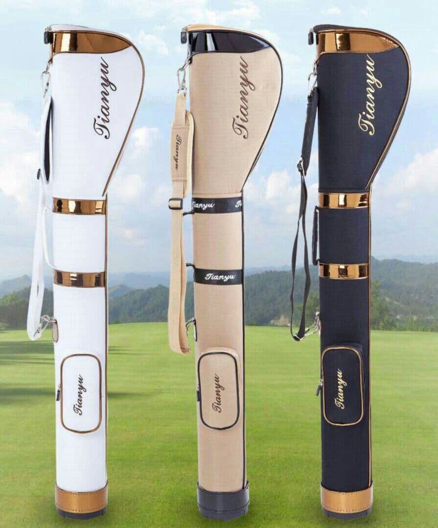 超軽量！ ゴルフバッグには6~7本のクラブ練習場の携帯用品袋が入りますE