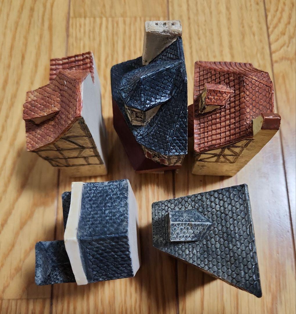 【期間限定】J.Carlton ミニチュアハウス 5点セット ヴィンテージ