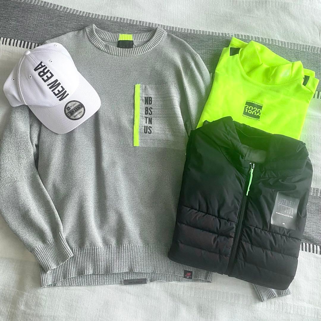 New Balance ニューバランス★メンズゴルフウェア4点セット/美品