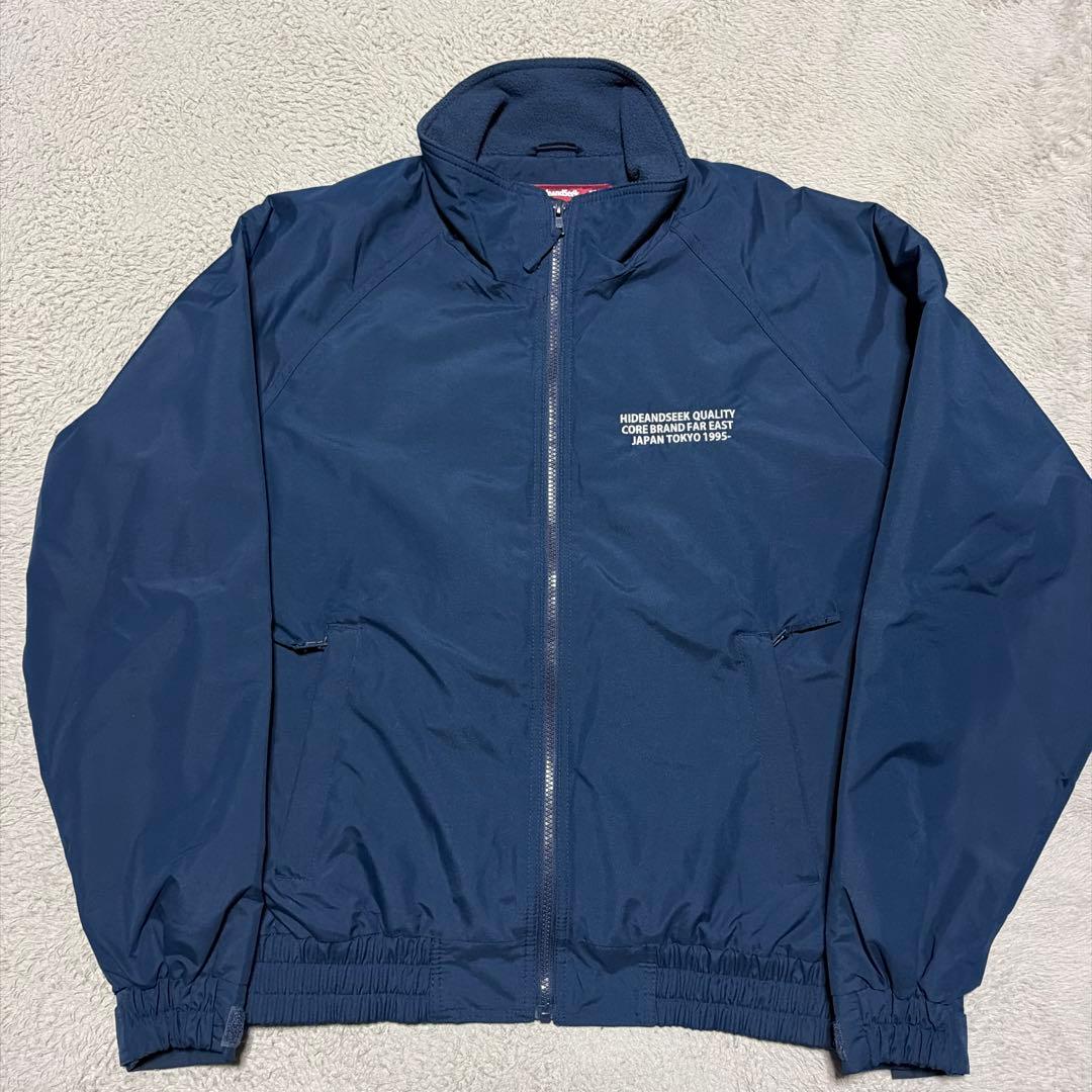 HIDE AND SEEK ナイロンジャケット　フリース　JACKET M