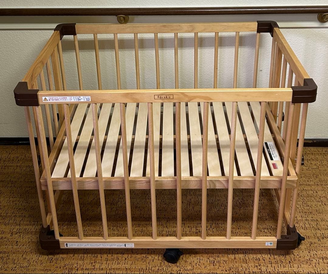 ファルスカ　ミニジョイントベッド　ミニサイズ　ベビーベッド