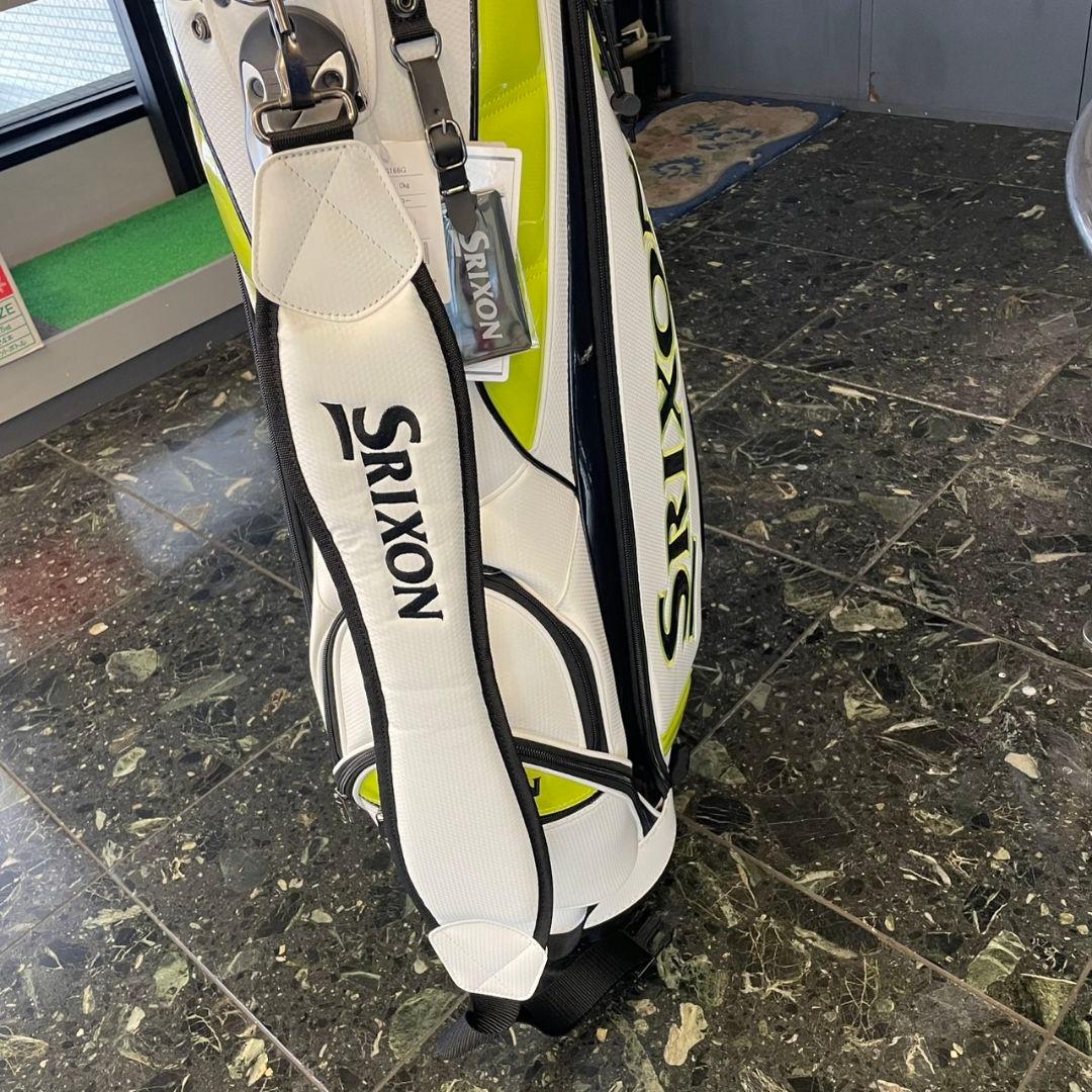 Srixon キャディバッグ ホワイト・イエロー