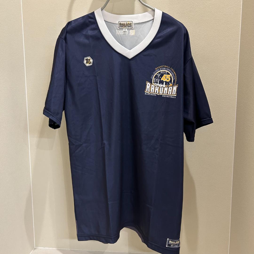 【洛南高校】 バスケ セカンダリー Tシャツ 2XL