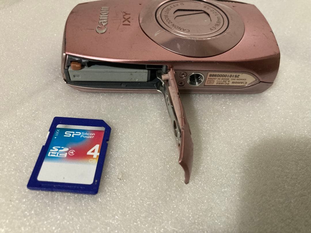 Canon キヤノン　デジカメ IXY PC1682 ピンク　ジャンク品