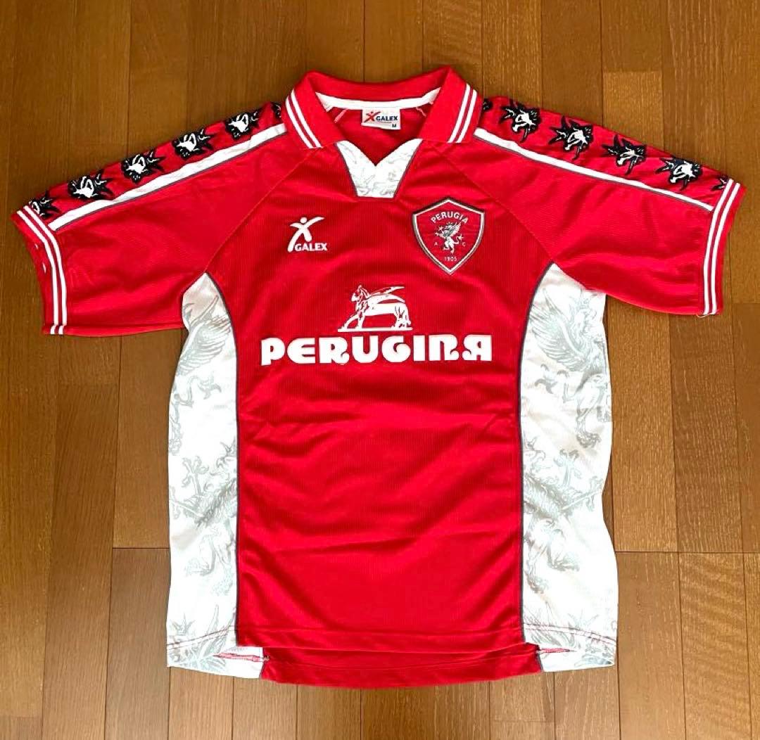 ペルージャ　中田　ユニフォーム　GALEX Mサイズ