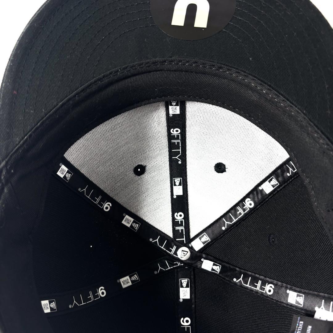 UNDERCOVER✕NEW ERA クマ刺繍 ベースボールキャップ 黒