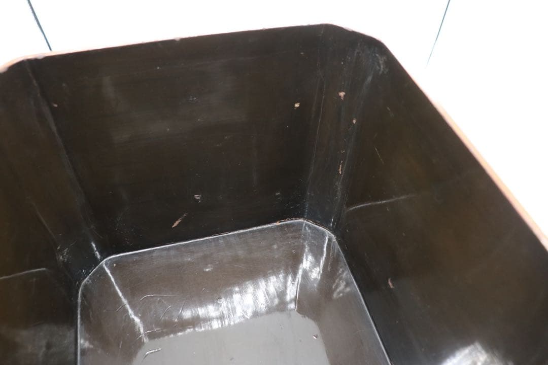 明治期　輪島塗　兜箱　蒔絵　木製　送料込み250510