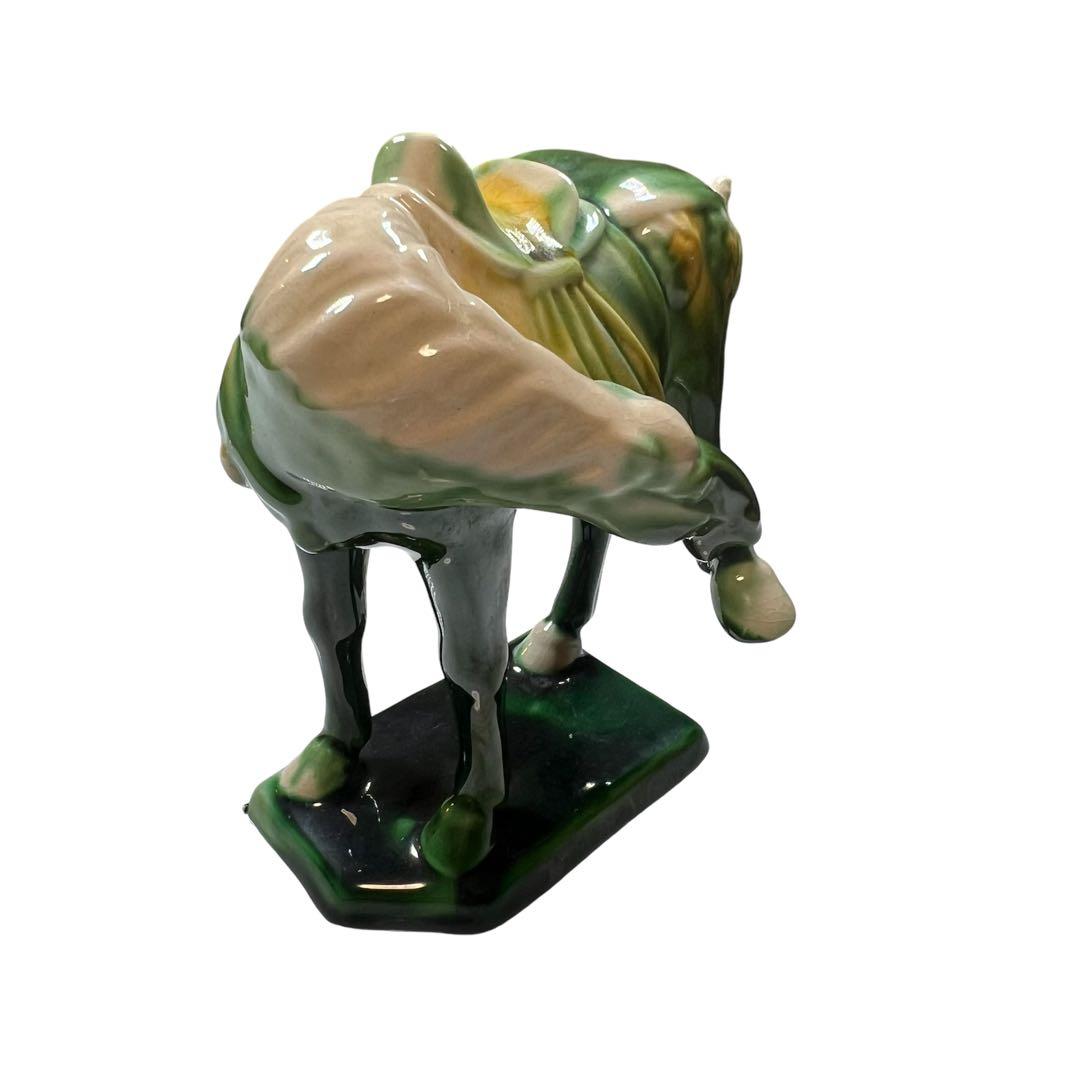 唐三彩 陶器の馬 5体セット