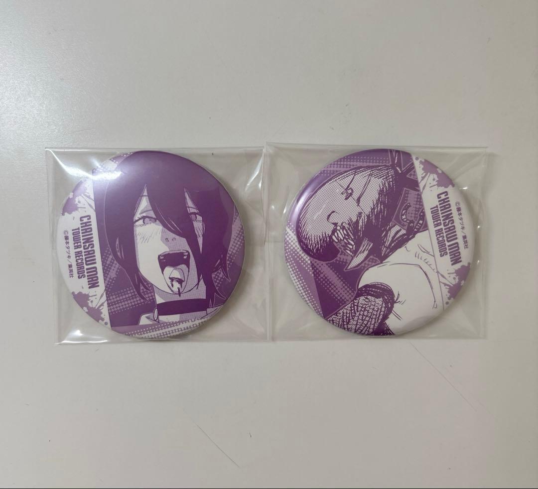 チェンソーマン タワレコ レゼ 缶バッジ