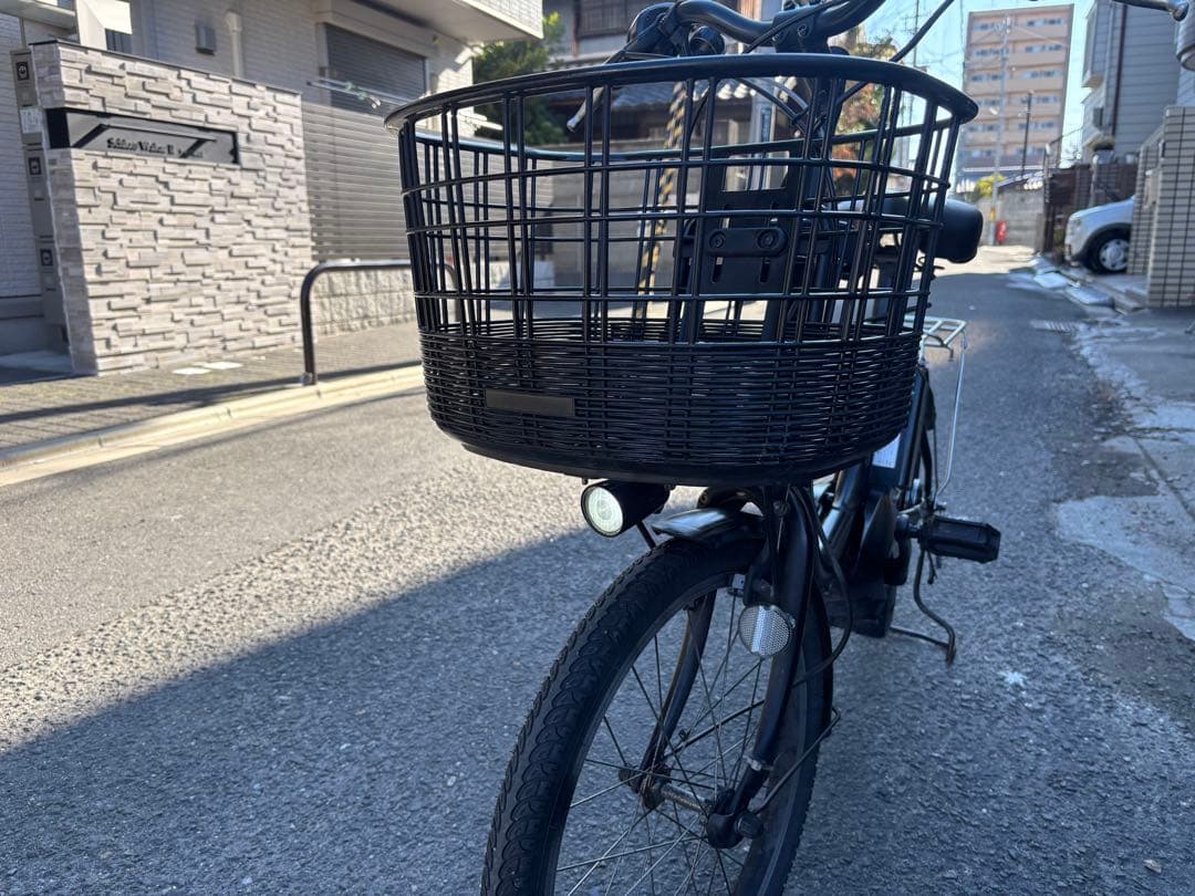 butterfly YAMAHA電動アシスト自転車 シティタイプ ブラック